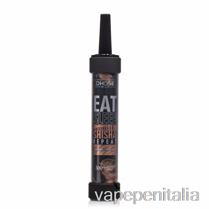 Penna Vape Vapmod Dhose Bar 12000 Popcorn Al Caramello Usa E Getta